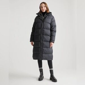 Responsible Down Long  Puffer Jacket- Quince